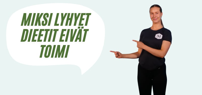 Ravitsemusterapeutti kertoo, miksi elämäntapamuutos vie vuoden
