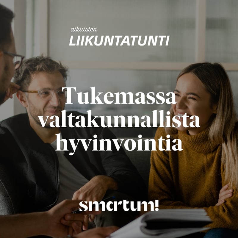 Smartum pääyhteistyökumppaniksi Aikuisten Liikuntatunti -hankkeeseen