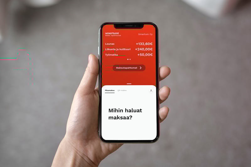 Mutkatonta maksamista SmartumPay-mobiilisovelluksella!