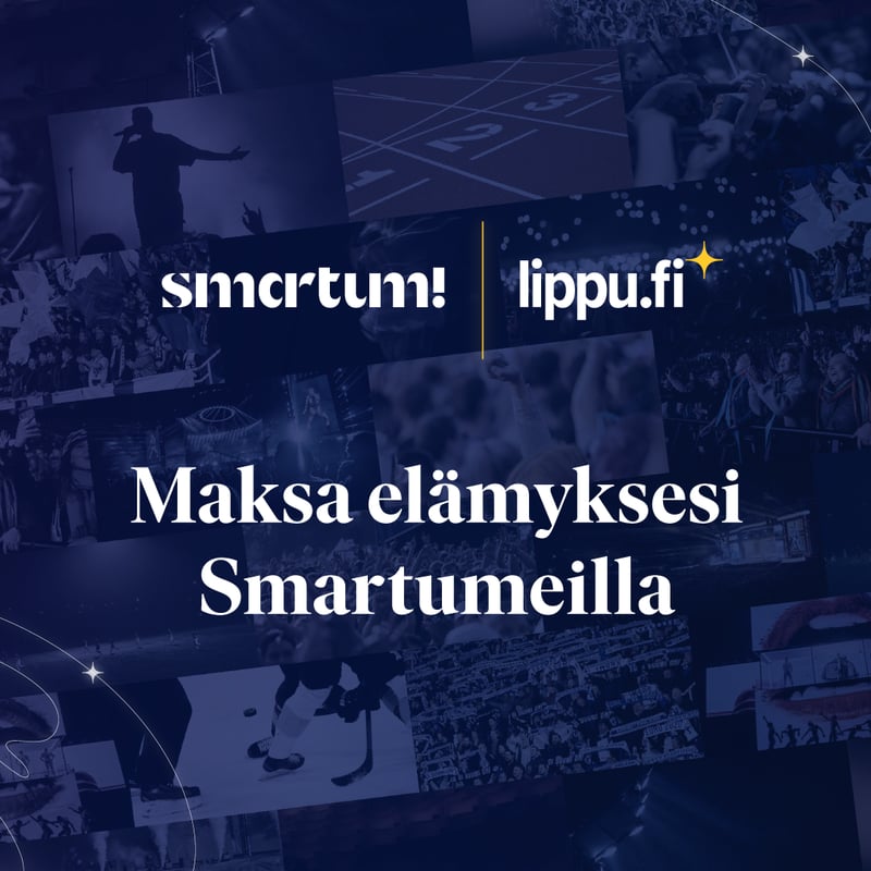 Smartum x Lippu.fi – Maksa elämyksesi Smartumeilla